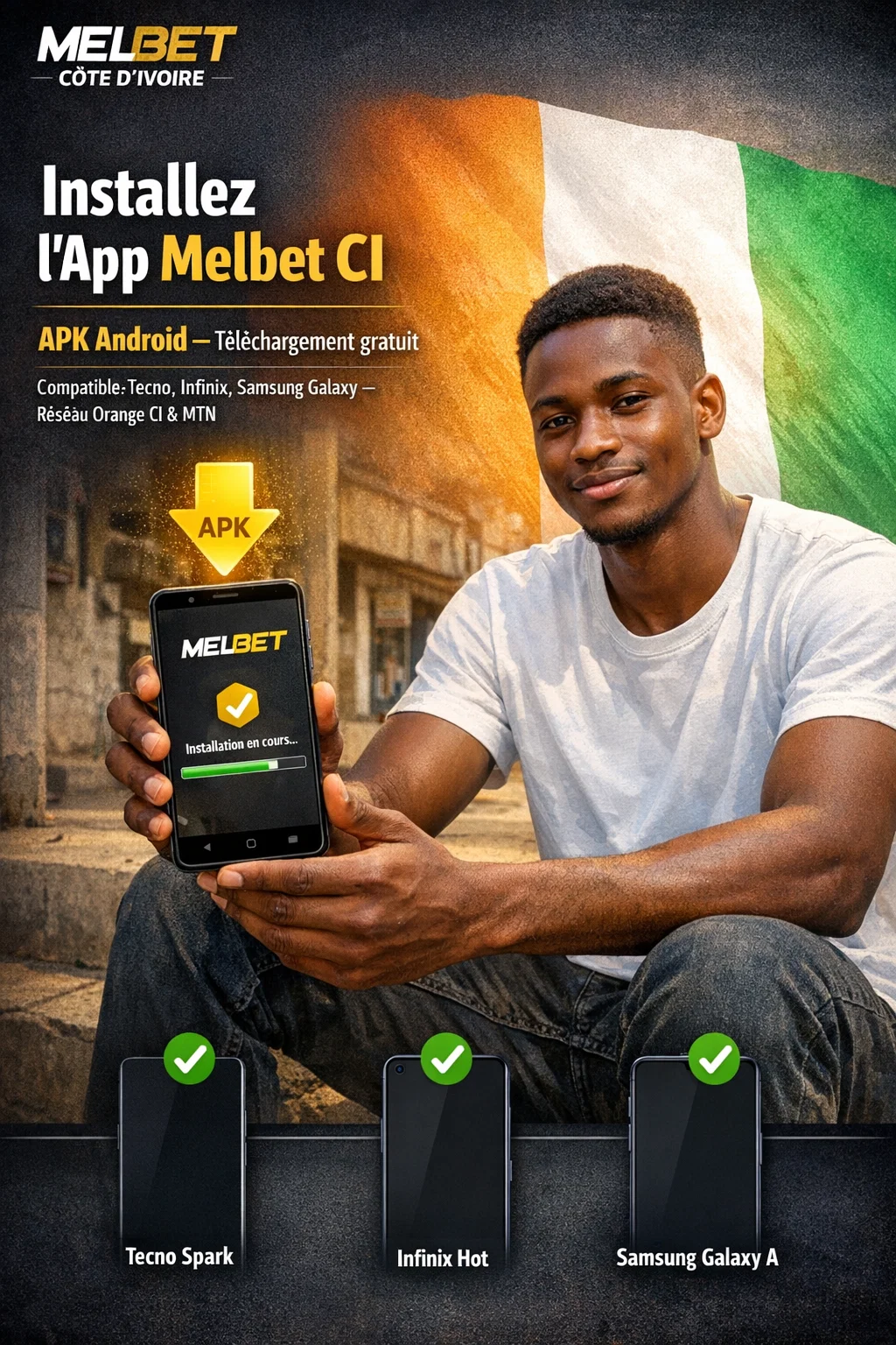 Melbet App Côte d'Ivoire